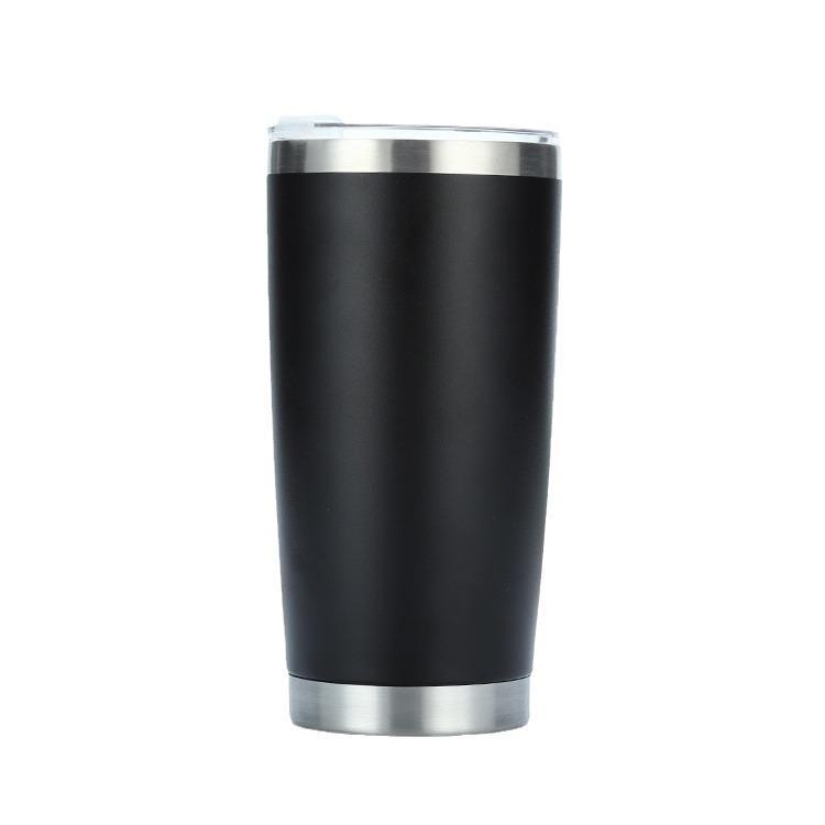 20oz Double-Layer Stainless Steel Thermos Cup – Cold-keeping Spray Finish for Cars & Beer