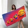 Cute Banana Cartoon-M-Miniones Towel Microfiber Beach Towel Absorbent Quick Dry Soft Yoga Swimming Mountain Climbing Towel