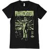 Universal Monsters Officially Licensed Frankenstein Retro Mens T-Shirt