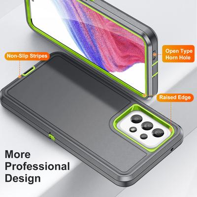 Heavy Duty Protective Bag Case For Samsung Galaxy A54 A14 A04s A53 A13 S23 Plus S22 Ultra Mobile Phone Funda Cover