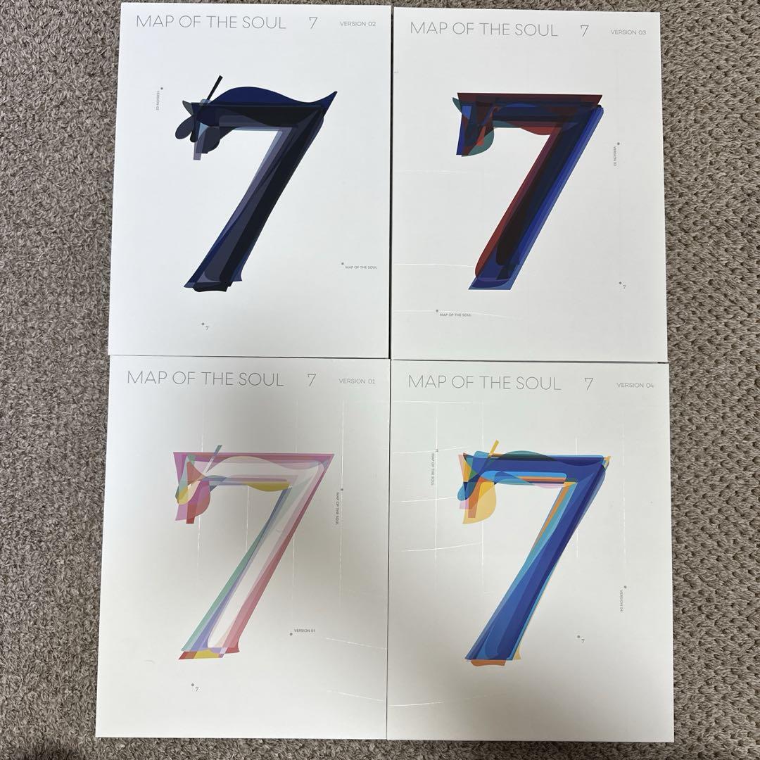 

[USED] 4 types set BTS MAP OF THE SOUL