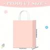 Colorful Kraft Paper Gift Bags with Handle, Gift Wrapping Bags for Party, Birthday, Valentine's Day, Christmas, Candy Bags