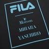 New FILA X MIHARA YASUHIRO MIHARA YASUHIRO Collaboration Collection Sweatshirt Men's Jet Black F11M143209F-BK