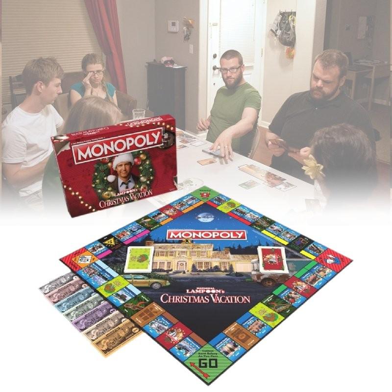 Lampoons Monopoly National Christmas Vacation Cards Board Games Activity Party