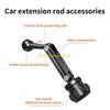 W89C 17mm Ball Joint Adapter Extension Arms Suitable For Car Vent Phone Desktop Stand Navigation Holder With Adjustable