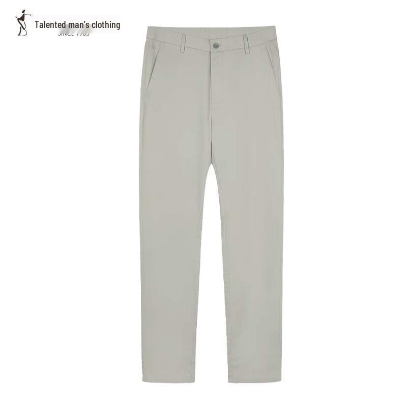 TRIES Men's Breathable Solid Casual Long Pants