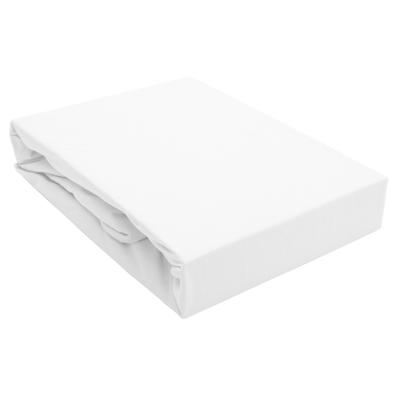 180x200 Fitted Sheet Protective Bed Pad White
