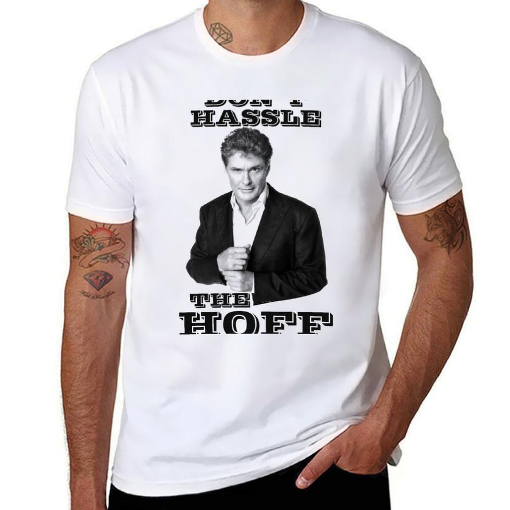 Dont hassle the Hoff TShirt Casual Graphic Print Tee