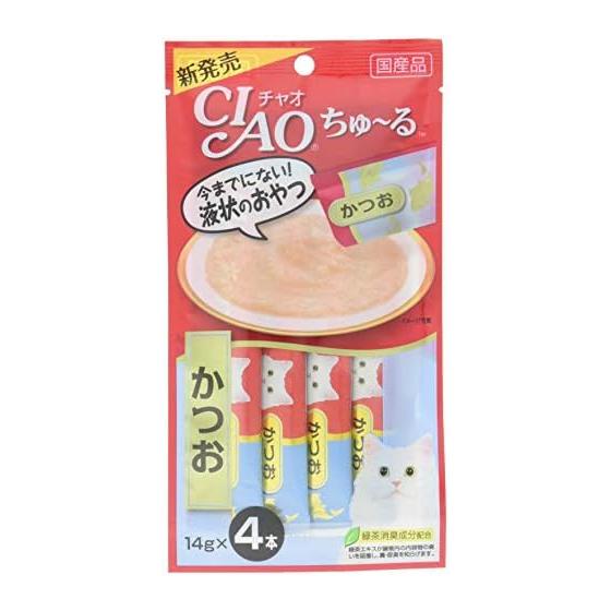 CIAO Churu Bonito 4 Pieces Set of 6
