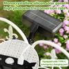 Magnetic Solar Light Outdoor Motion Sensor, Semi Embedded Installation, Solar Charging, Suitable for Courtyards, Terraces, Fences, and RVs