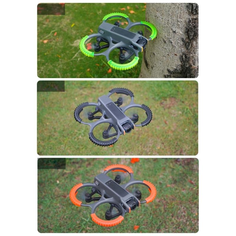 Impact Resistant UAV Leaf Protector TPU Propeller Guard Adds Colorful Style Without Affecting Flight for Avata 2