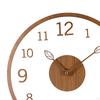 Acrylic Wall Clock for Living - Non Ticking Design Classrooms And Bathrooms