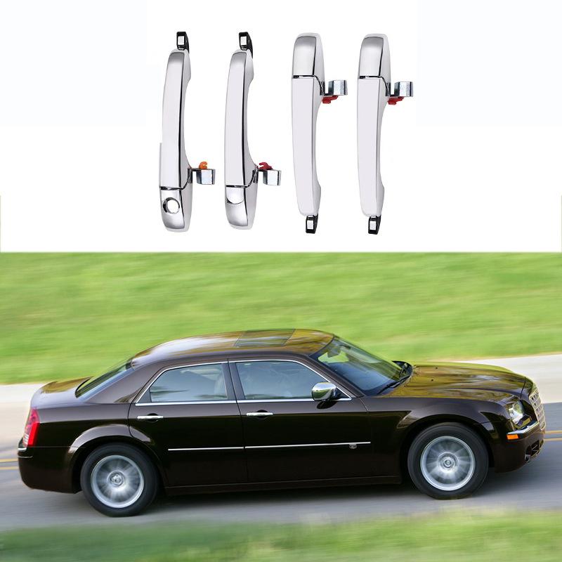 05-10 Chrysler 300/300C Electroplated Door Handle Set for Front & Rear Replacement
