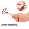 Face Beauty Massage Roller Aluminium Alloy Promote Absorption Germanium Manual Roller Pink