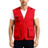 Men’s Outdoor Fishing Vest, Lightweight Sleeveless Utility Cargo Jacket For Hiking Hunting
