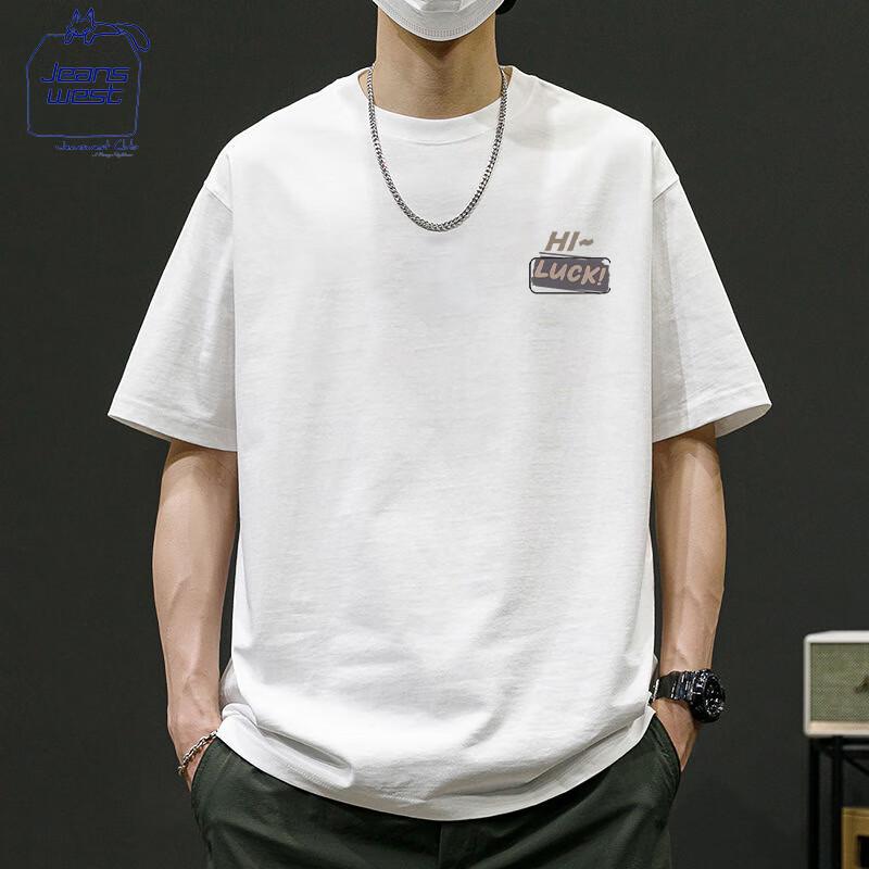 Jeanswest Club Men's Lucky Print Cotton T-Shirt