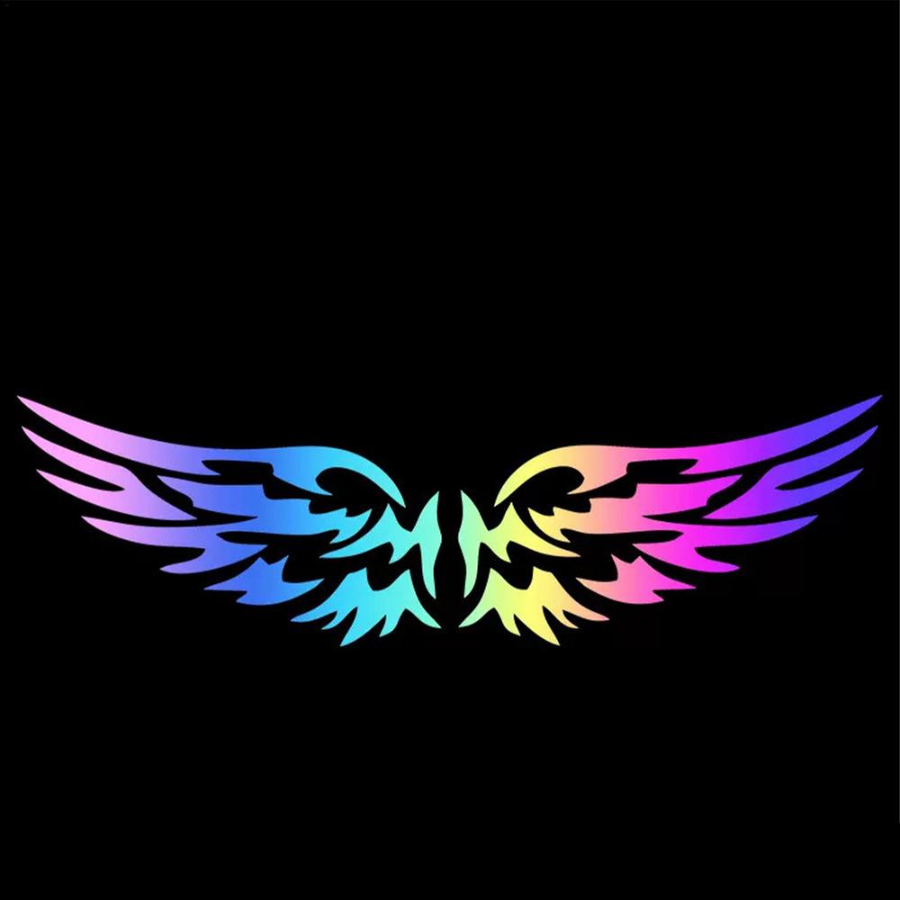 Car Reflective Decal Car Auto Body Sticker Adhesive Colorful Reflective Decal Auto Exterior Decoration Accessories For Vehicle