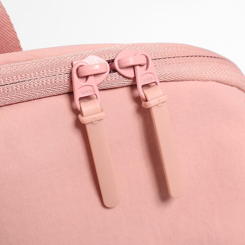 Nylon Backpack Solid Color Large Capacity Backpack