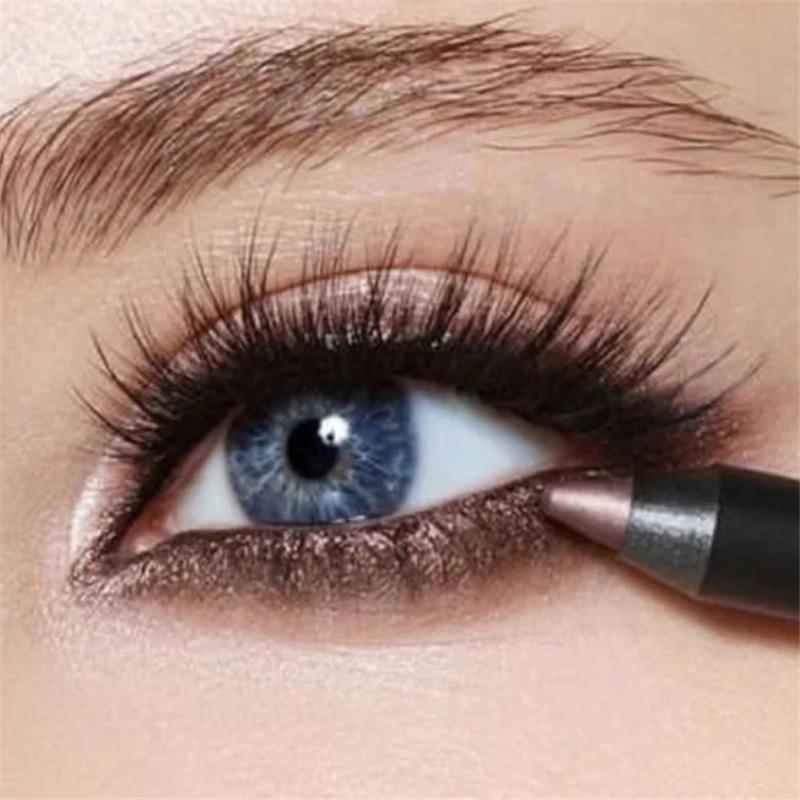 Natural Long Lasting Pearl EyeShadow Eyeliner Shimmer Stick Silkworm Pen Women Beauty Makeup Tool Cosmetic Highlight Pencil