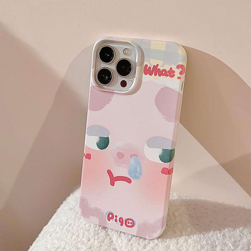 Cute Duo Girl 14promax Apple 16 Suitable for IPhone 13 Mobile Phone Case 11 Cartoon 12 Film 15