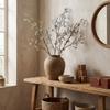 Plastic Artificial Eucalyptus Berries Handmade Fake Plants Eucalyptus Nut Branch  Dining Table