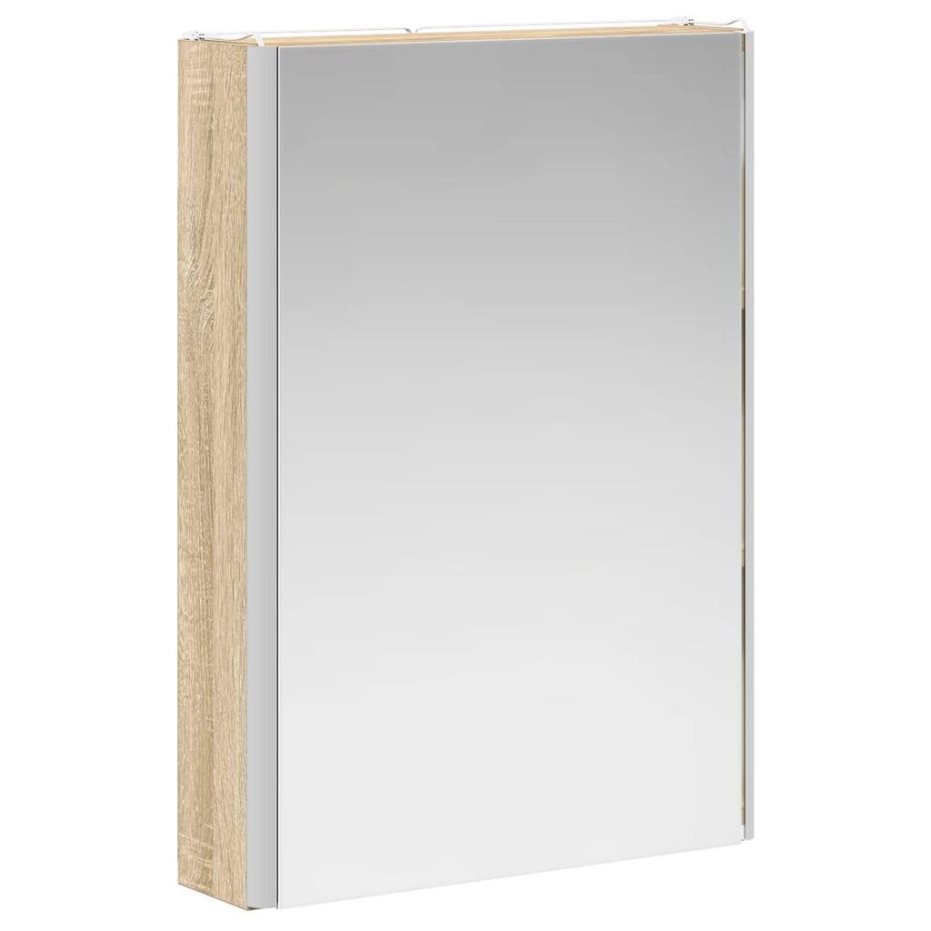 5 Piece Bathroom Cabinet Set Sonoma Oak Finish 43 x 11.5 x 60.5 cm