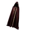 Halloween Death Cloak Loose Comfortable Hooded Death Robe Cloak Meidieval Cape Costume for Adult Cosplay Party Halloween