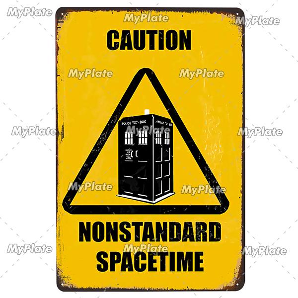 ATTENTION Sign Vintage Metal Sign Tin Sign Vintage  Decoration Plaque Home Wall Decor Bar Sign Home Decor Poster Custom