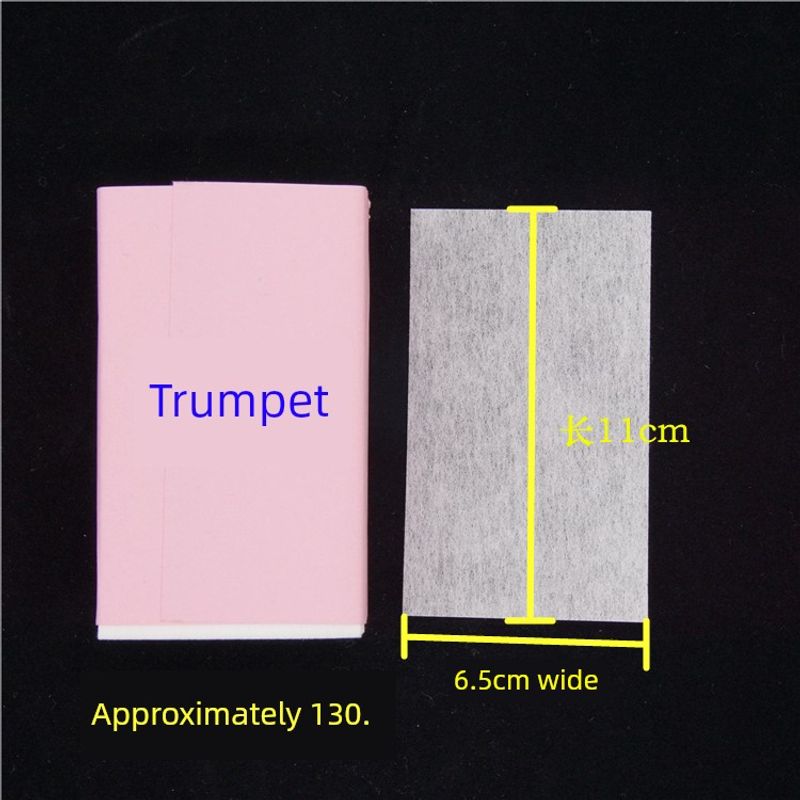 Hair Cutting and Hairdressing Disposable Neck Paper Hair Salon Perm Haircut Neck Guard Paper Large Size Anti-Broken Hair Neck Paper Professional