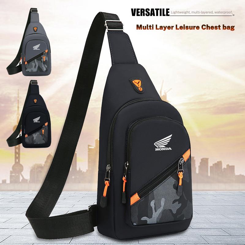 New Motorcycle Emblems One-shoulder Messenger Bag Wallet Travel Bag For Honda NSS350 CM300 CB500 CB650R CB190 CRF1100L Accessory FL3