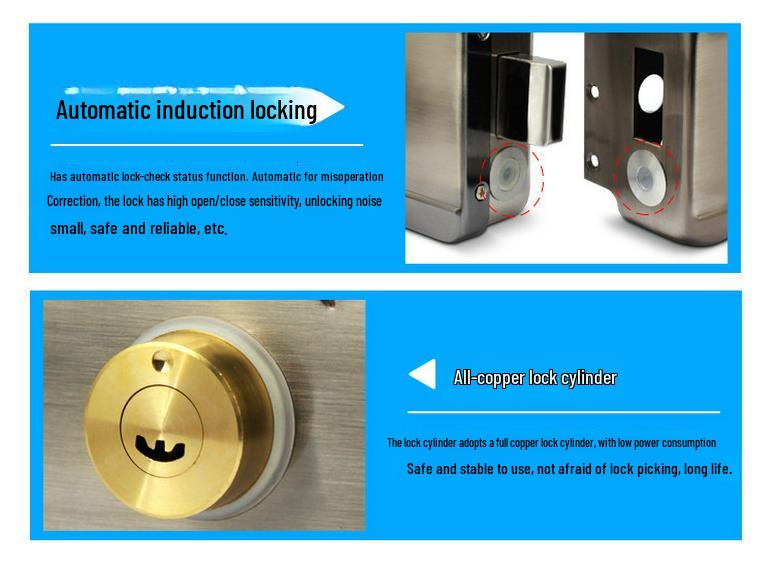 Elektrische Steuerung Leises Eisenschloss für Mietshaus-Türen