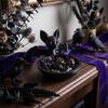 Halloween Bat Storage Box Gothic Style Display Holder Container Bat Decorative Tray  Halloween