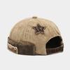 Chapeau Dôme Vintage hommes femmes Bonnet en Coton Lavé Décoloré Chapeau Docker Unisexe Réglable Mignon Bonnet Broderie Cœur