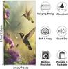 Hummingbird Flower Beach Towel,Large Microfiber Quick Dry Lightweight Pool Bath Towels Sand Free Beach Blanket for Summer Cruise