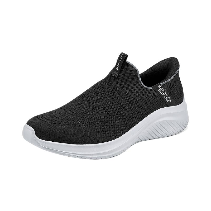 Skechers Sport Comfortable Versatile Soft Fashion Casual Shoes Men Sneaker Black 232902-BKCC