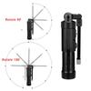 Portable Folding USB Charging COB Emergency Lamp USB Tape Clip Light  Working Light