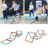 Multifunktionell Fjärils Agilitetsstege Färgglatt Hoppnät Utrustning För Barnträning