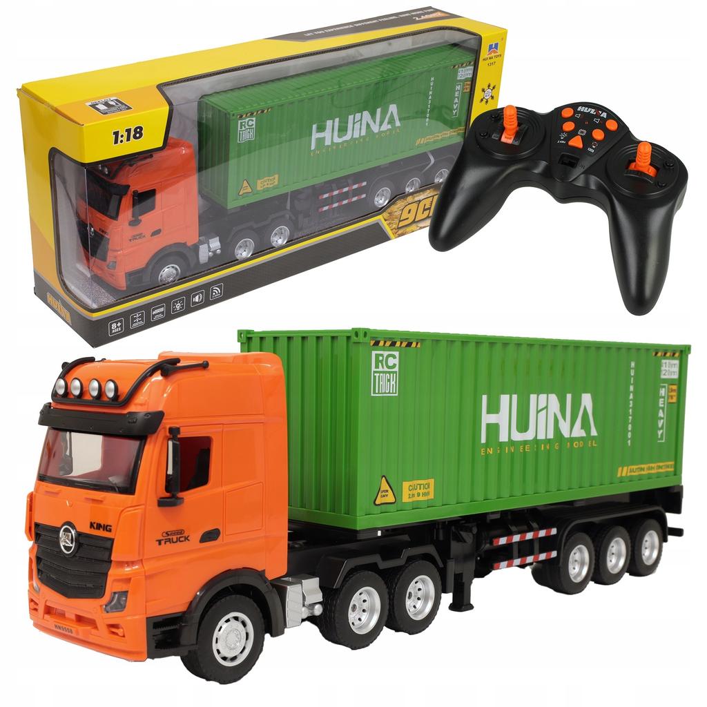 [PACZB] TIR truck with a sea container trailer + Z3509 remote control