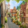Photo Wallpaper European City Street Landscape 3D Mural Living Room Cafe Restaurant Modern Backdrop Wall Mural Home Decor