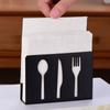 Heavy Duty Napkin Container Rustproof Napkin Storage Rack Modern Napkin Stand  Kitchen Organizer