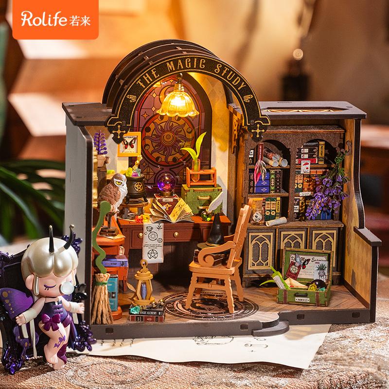 Rolife If You Come DIY Magic Study Room Toy Building Blocks 267pcs DG166 DG166