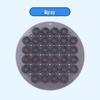 Self-Use Back Scrubber & Exfoliating Shower Mat with Foot Massager