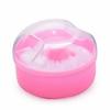 Soft Baby Facial Body Cosmetic Puff After-Bath Empty Body Powder Container Case With Bath Powder Puffs