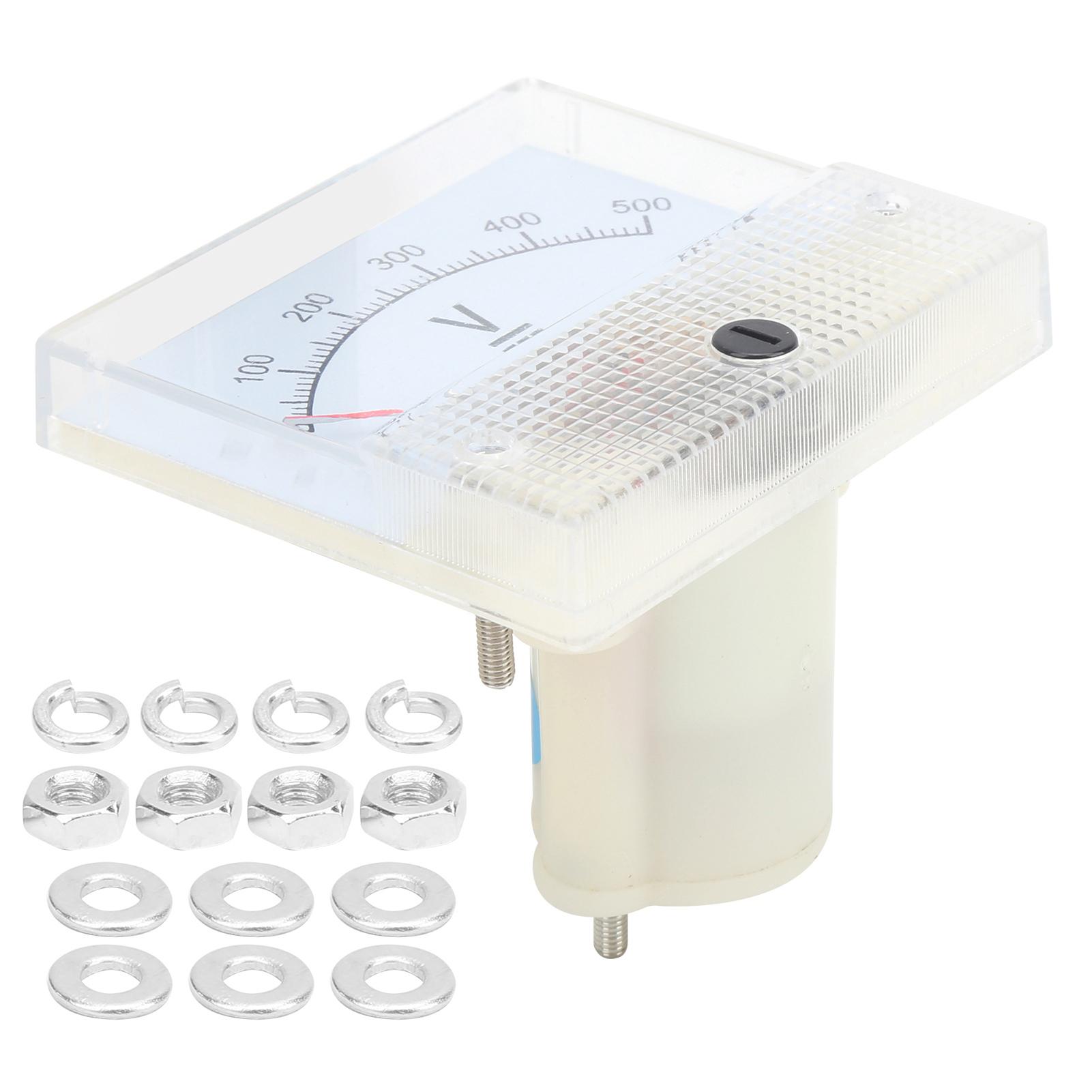 

DC Pointer Voltmeter HighAccuracy for Voltage Measuring Equipment 85C1 DC 0~500V