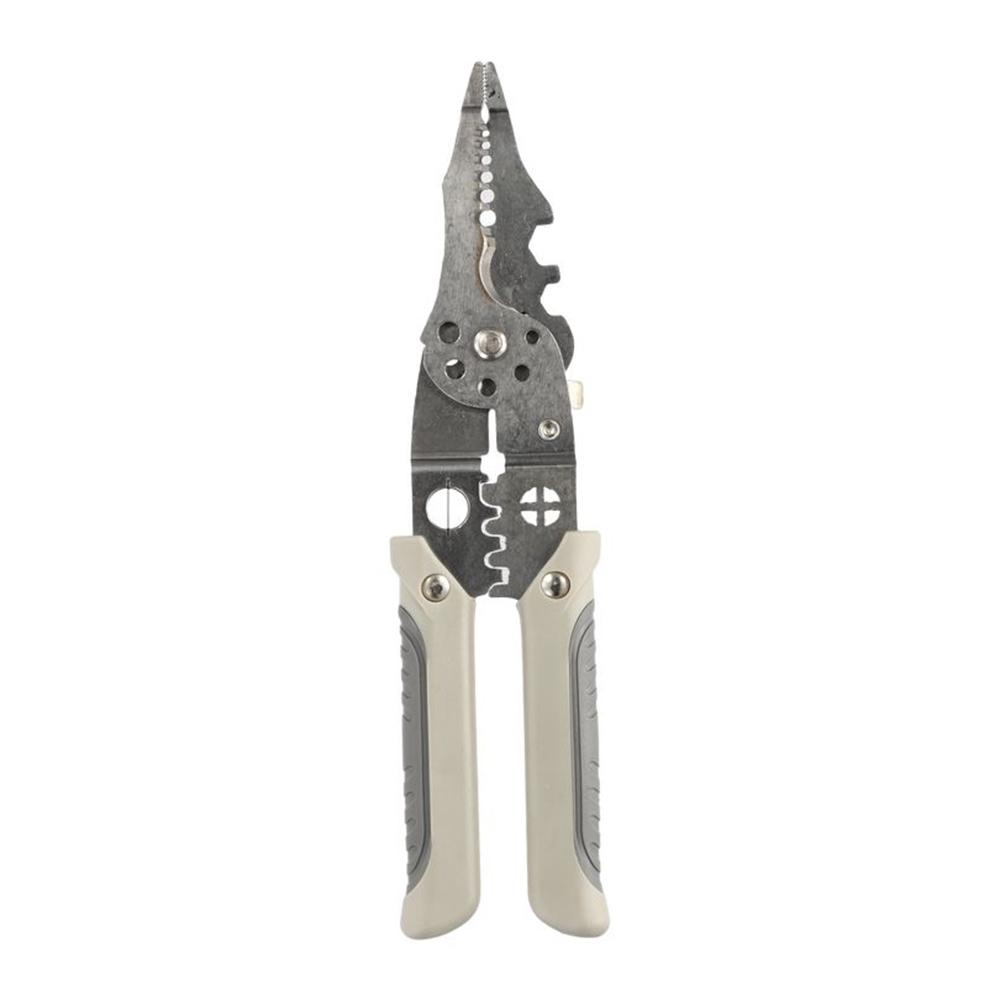 Multifunctional Wire Stripper Pliers, Decrustation Crimper Cable Cutter, Solves Wire Stripping Inaccuracy & Multi-Tool Carrying