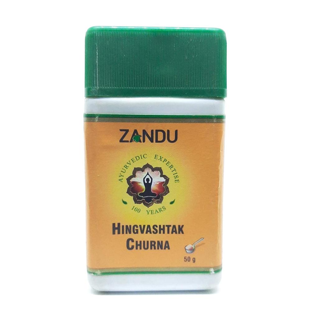 AyuHeal Zandu Hingvashtak Churna 50 Grams X Pack of 2 Ayurvedic Digestive Powder for Healthy Digestion