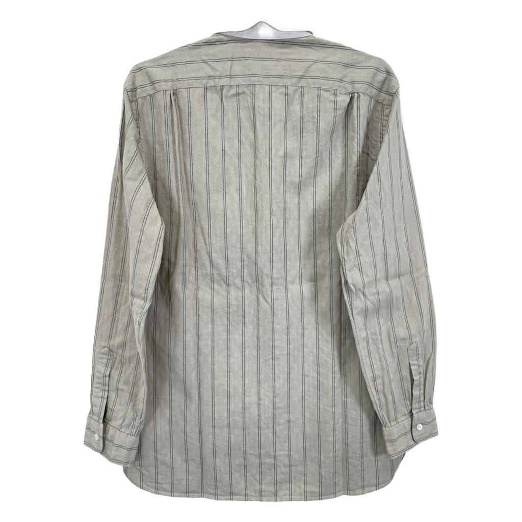 RRL Green Round-collar Cotton Clerical Shirt Tops M greenUsed