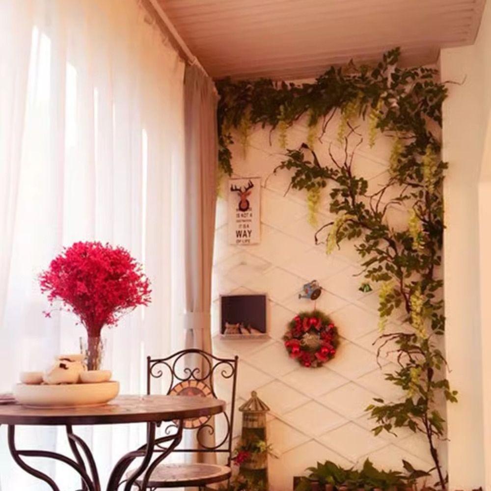 Lange Hängende Verwelkte Ranken Wiederverwendbare Kletterranken Künstliche Hängepflanzen Party