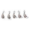 5PCS Metal Fishing Blade Lure 3.5g 7g 15g Fishing Lures Durable Spinner Spoon Lures  For Trout