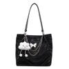 Autumn Tide Simple Fashion Big Bag Shoulder Tote Bag New Shopping Large Capacity Portable Chain Women'S Bag